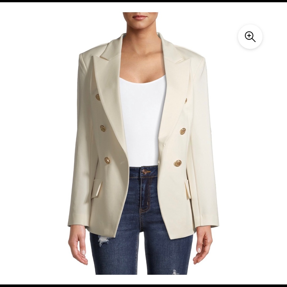 Ivory blazer. New with tags